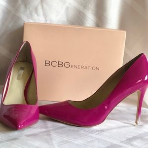 BCBGeneration Magenta pumps NEW IN BOX